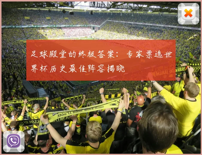 足球殿堂的终极答案：专家票选世界杯历史最佳阵容揭晓