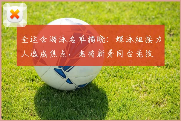 全运会游泳名单揭晓：蝶泳组接力人选成焦点，老将新秀同台竞技